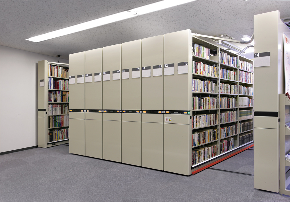 移動棚 | 図書館/研究室/オフィス | 製品情報 | 日本ファイリング株式会社